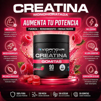 Creatina en gomitas