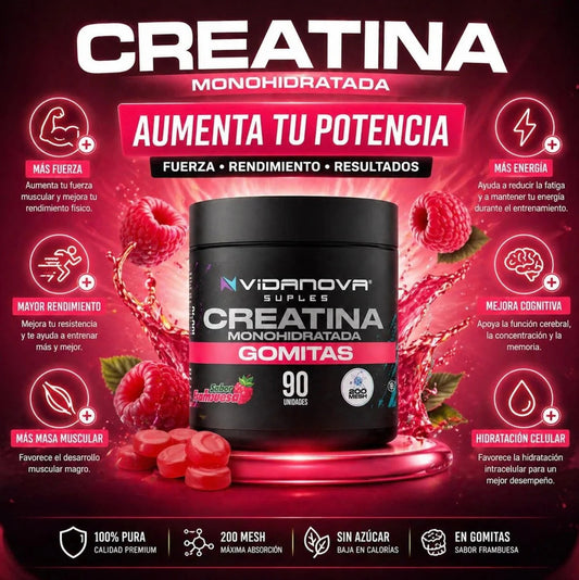 Creatina en gomitas